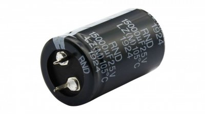 Rnd Components RND150KLZ016M153M35Y 15000Uf, 16V, 20% Elektrolitik Kondansatör Kılıfı: SNAPIN