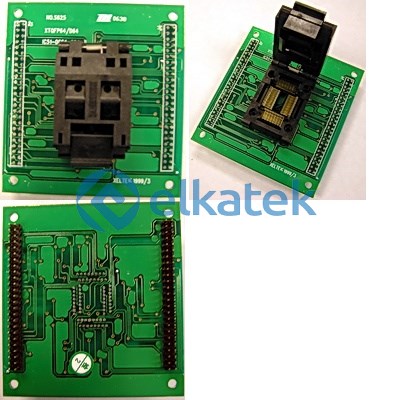 Xeltek S625A Programlama Adaptörü Kılıfı: TQFP64D64