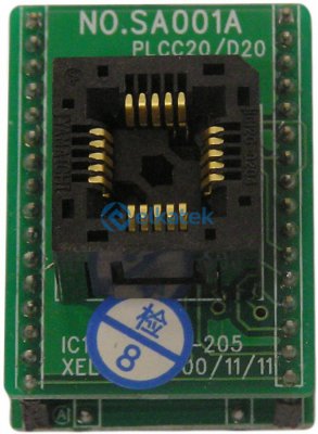 Xeltek SA001A Programlama Adaptörü Kılıfı: PLCC20