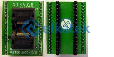 Xeltek SA026 Programlama Adaptörü Kılıfı: TSOP24